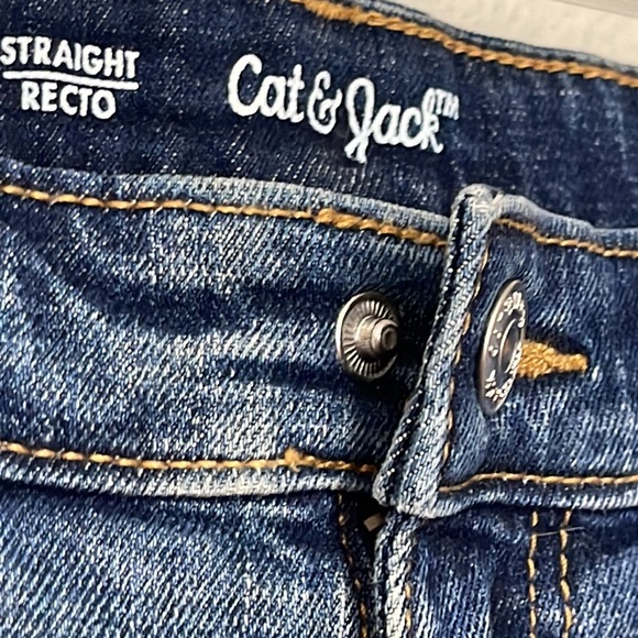 CAT AND JACK BOYS STRAIGHT LEG JEANS - Picture 5 of 6